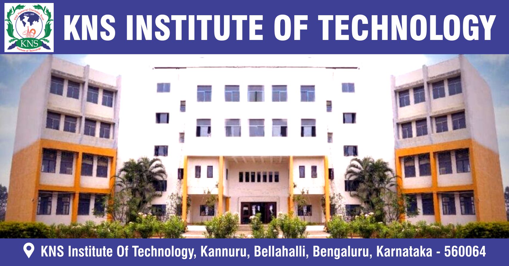 out side view of KNS Institute of Technology